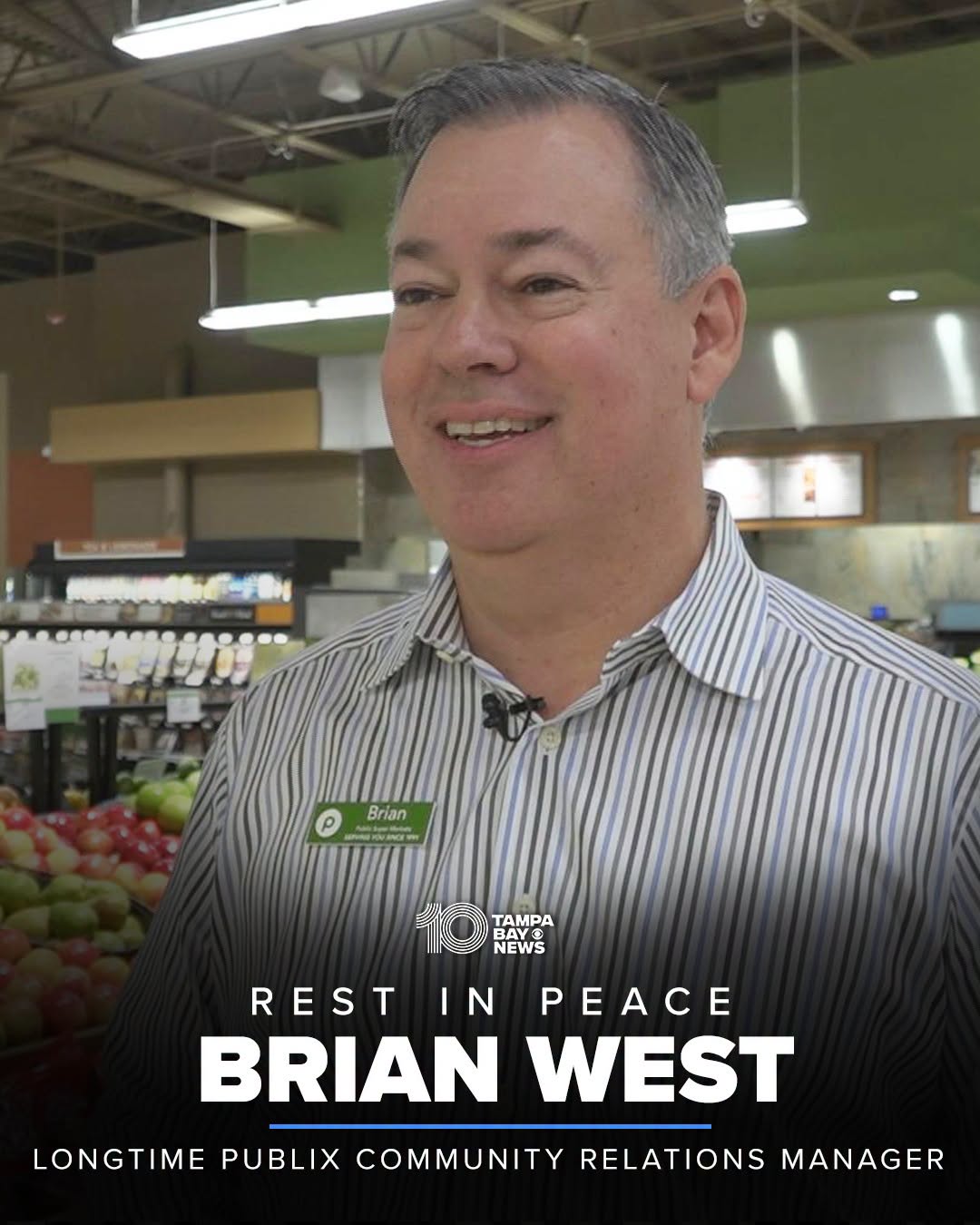 Brian West Obituary – Accident: Publix Community Relations Manager Dies Unexpectedly